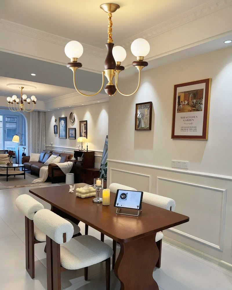 Bellagio Arc Chandelier - Elegant Design with Adjustable Height & LED