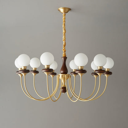 Bellagio Arc Chandelier - Elegant Design with Adjustable Height & LED
