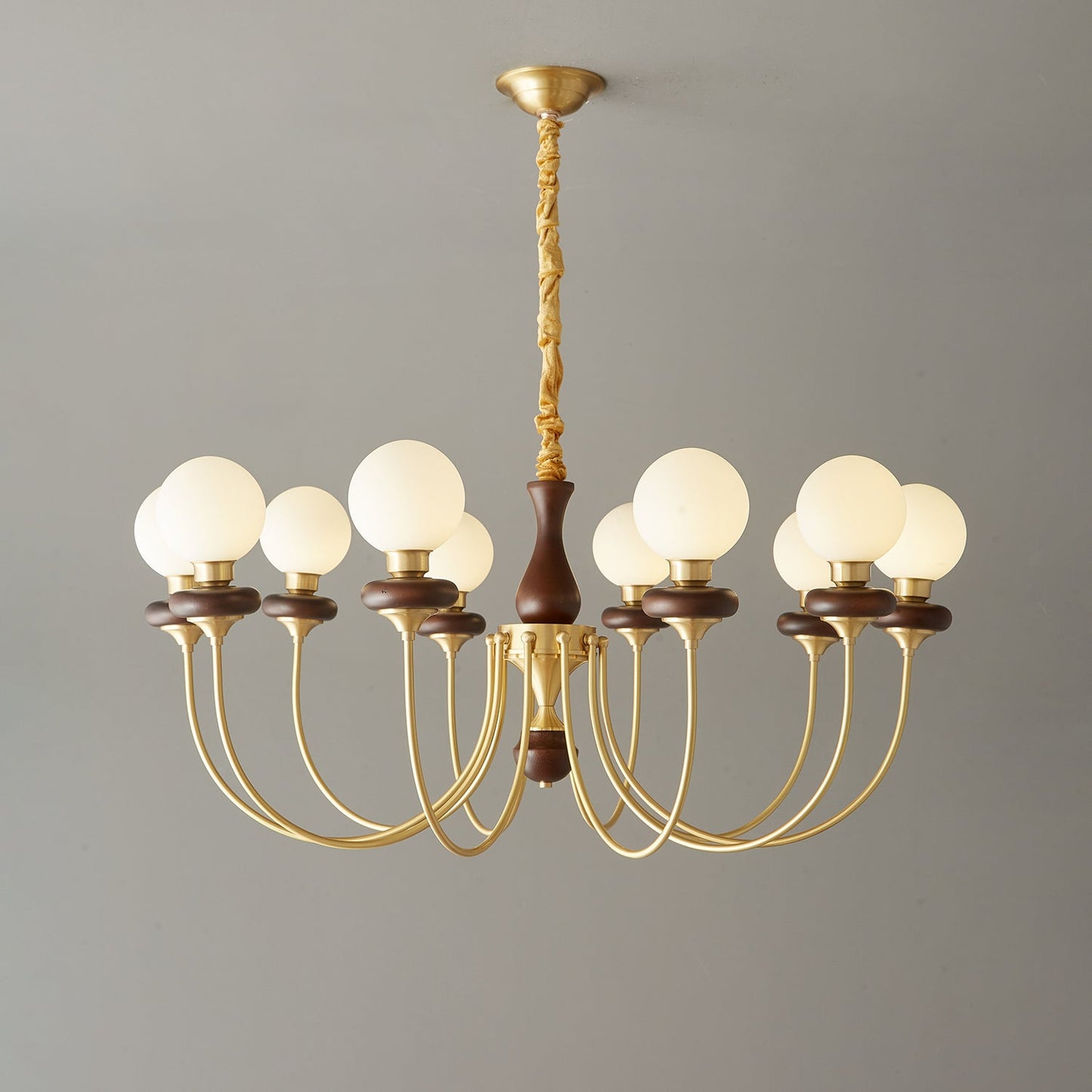 Bellagio Arc Chandelier - Elegant Design with Adjustable Height & LED