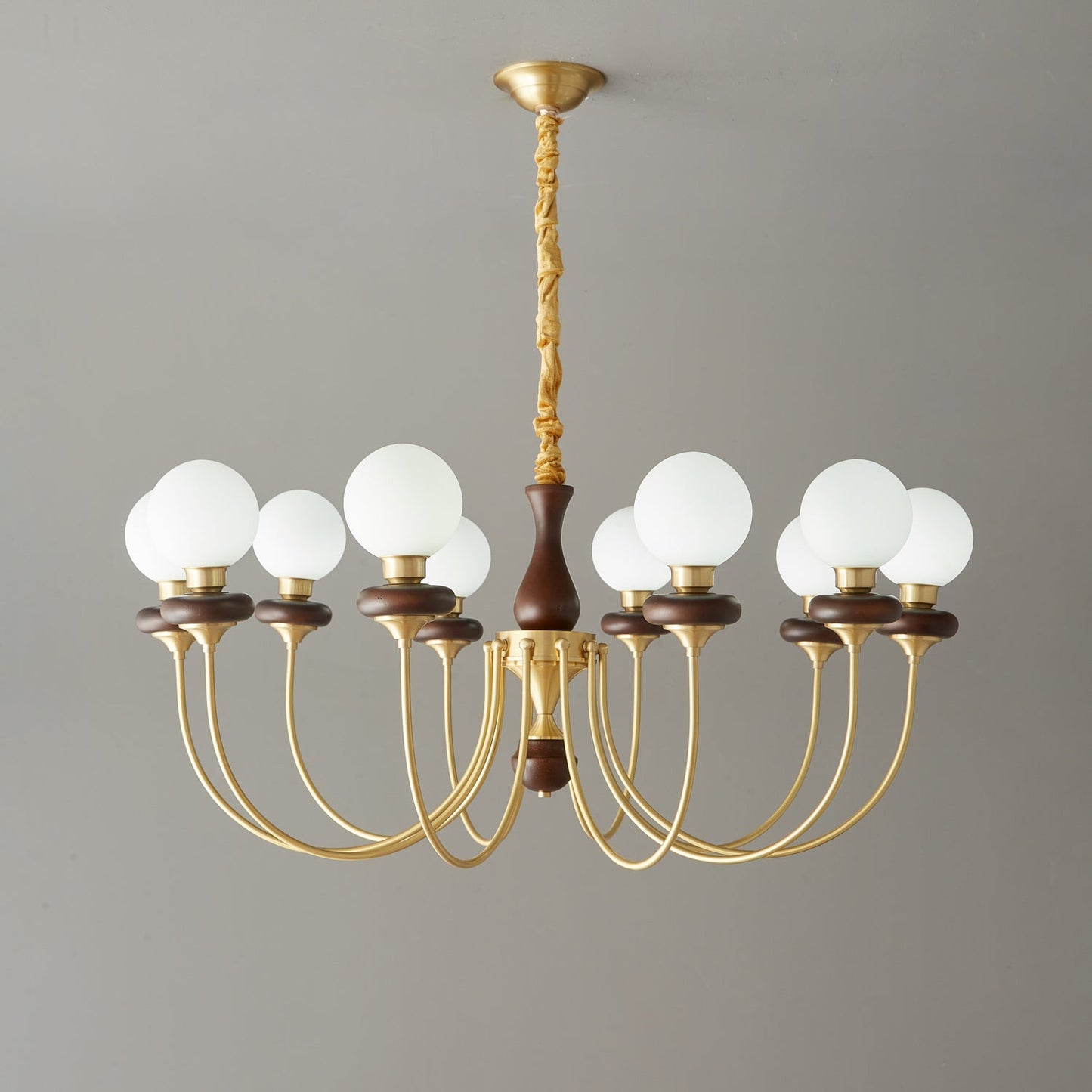 Bellagio Arc Chandelier - Elegant Design with Adjustable Height & LED