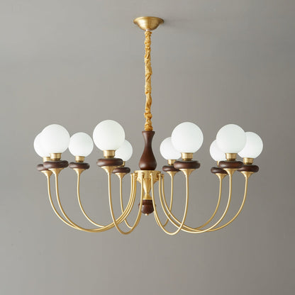 Bellagio Arc Chandelier - Elegant Design with Adjustable Height & LED