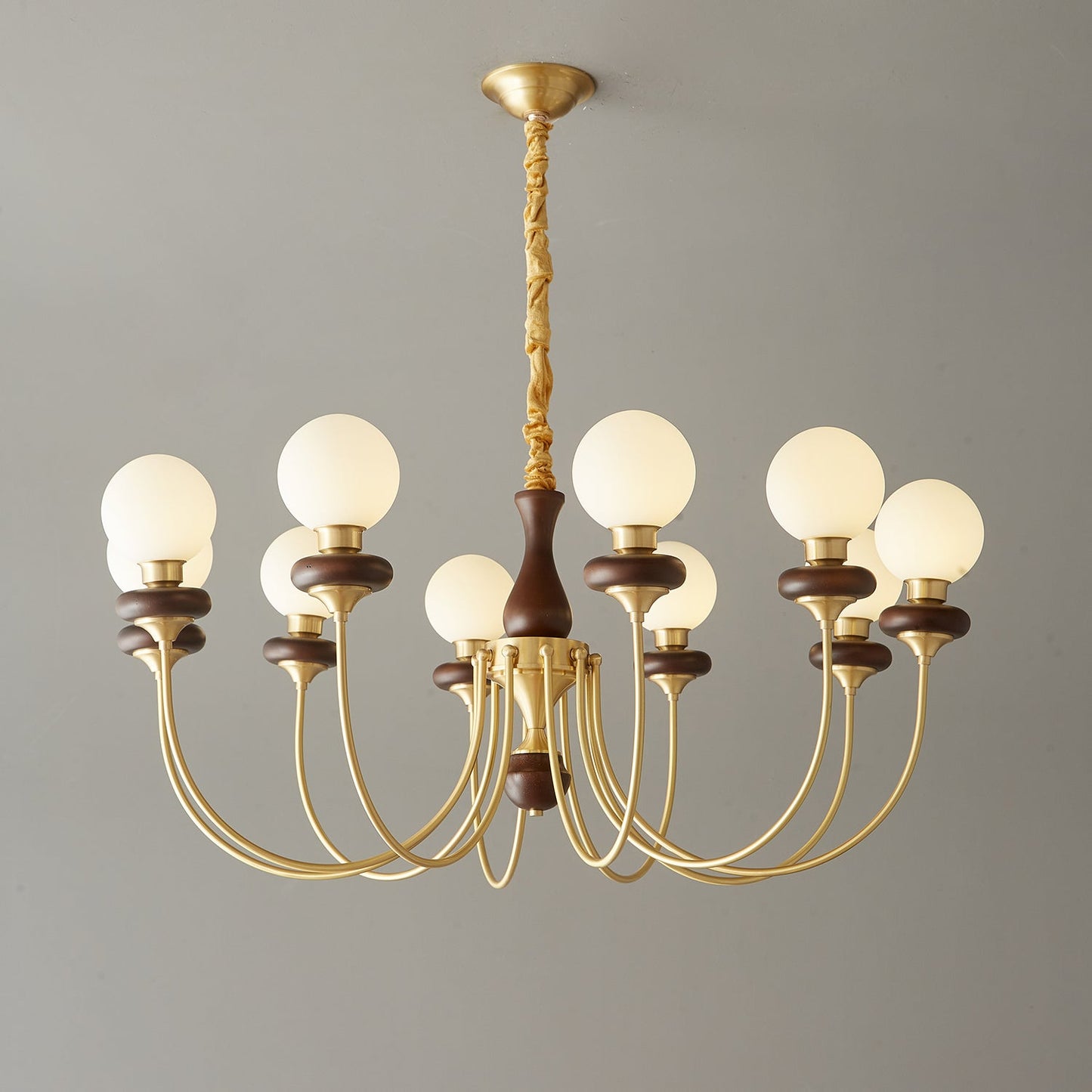 Bellagio Arc Chandelier - Elegant Design with Adjustable Height & LED