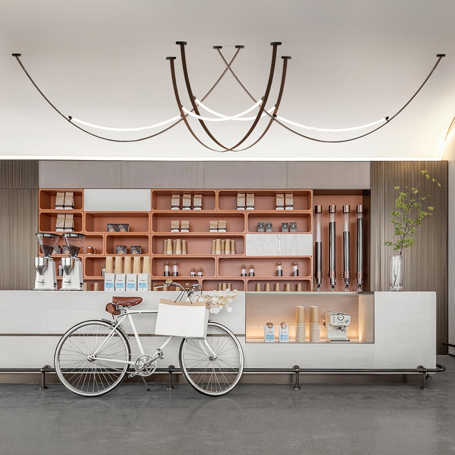 Belt Pendant Lamp - Adjustable Height, Energy-Efficient LED Lighting