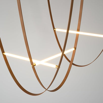 Tracer Belt Pendant Lamp - Adjustable Height, Energy-Efficient LED