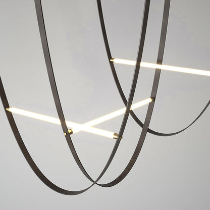 Tracer Belt Pendant Lamp - Adjustable Height, Energy-Efficient LED