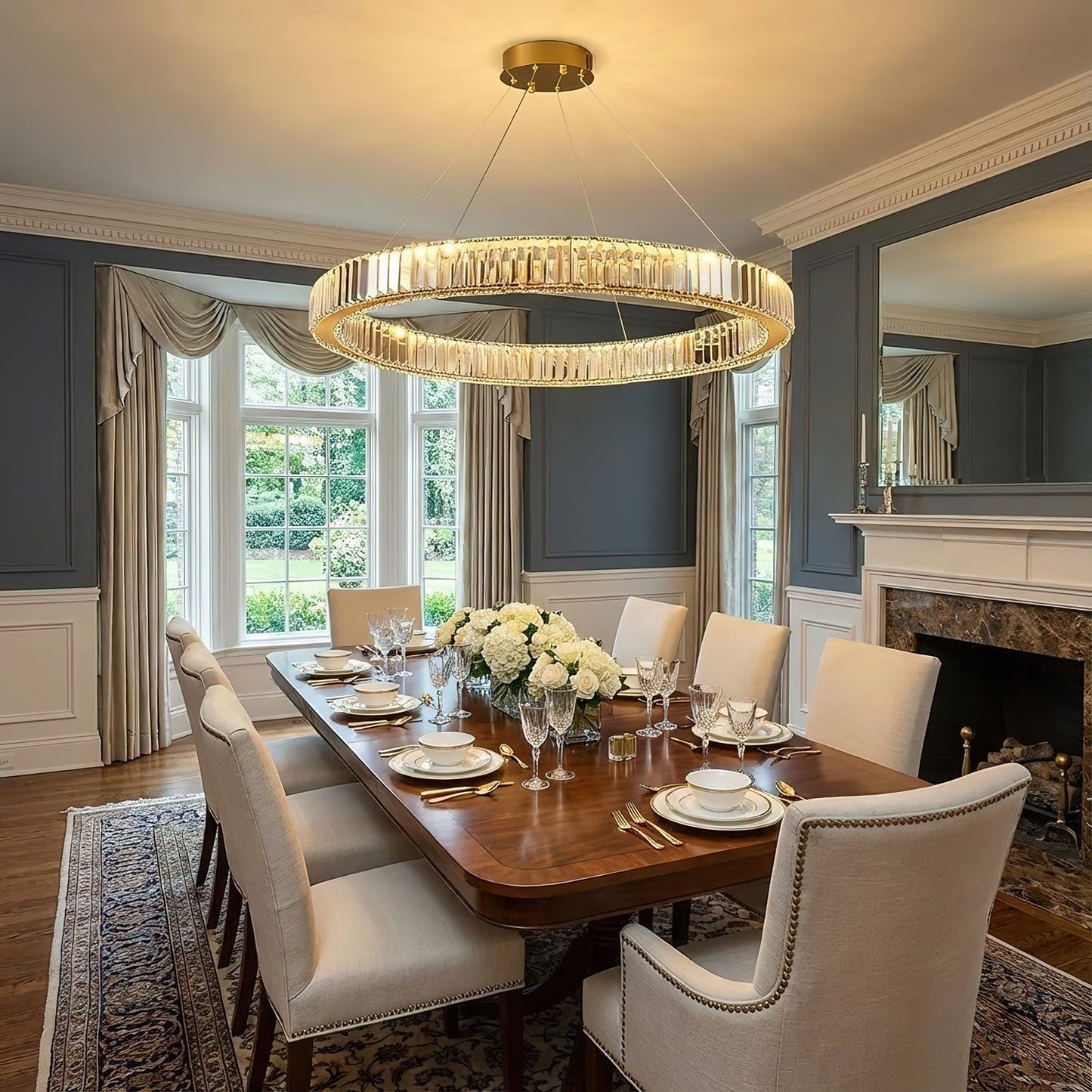 Bertolda Modern Chandeliers - Adjustable Height, Energy Efficient Ligh