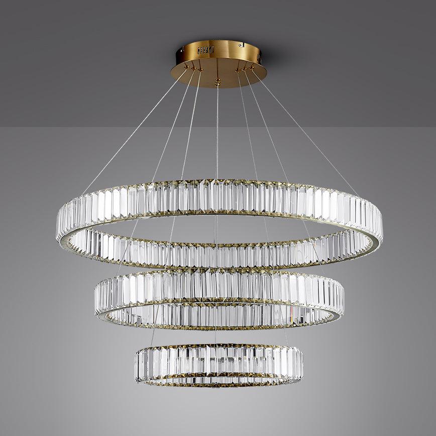 Bertolda Modern Chandeliers - Adjustable Height, Energy Efficient Ligh