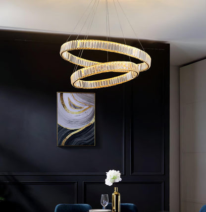 Bertolda Modern Chandeliers - Adjustable Height, Energy Efficient Ligh
