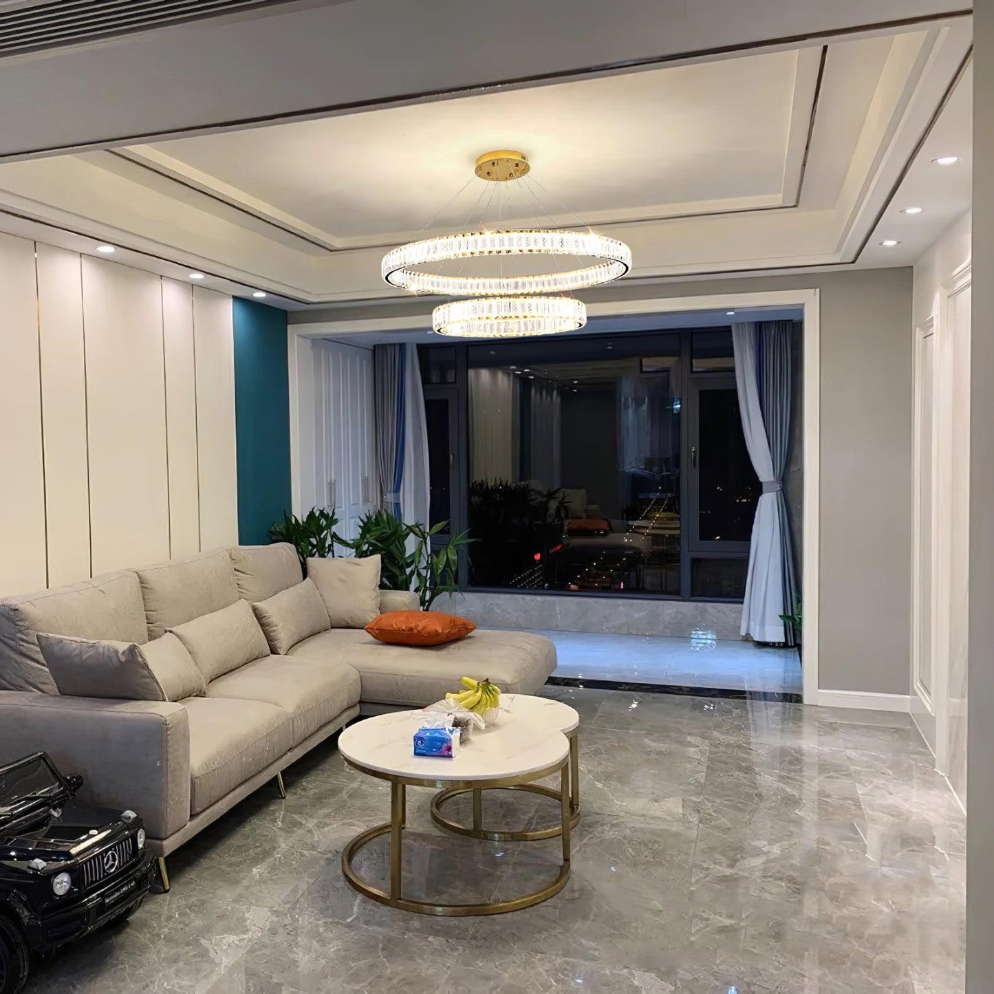 Bertolda Modern Chandeliers - Adjustable Height, Energy Efficient Ligh