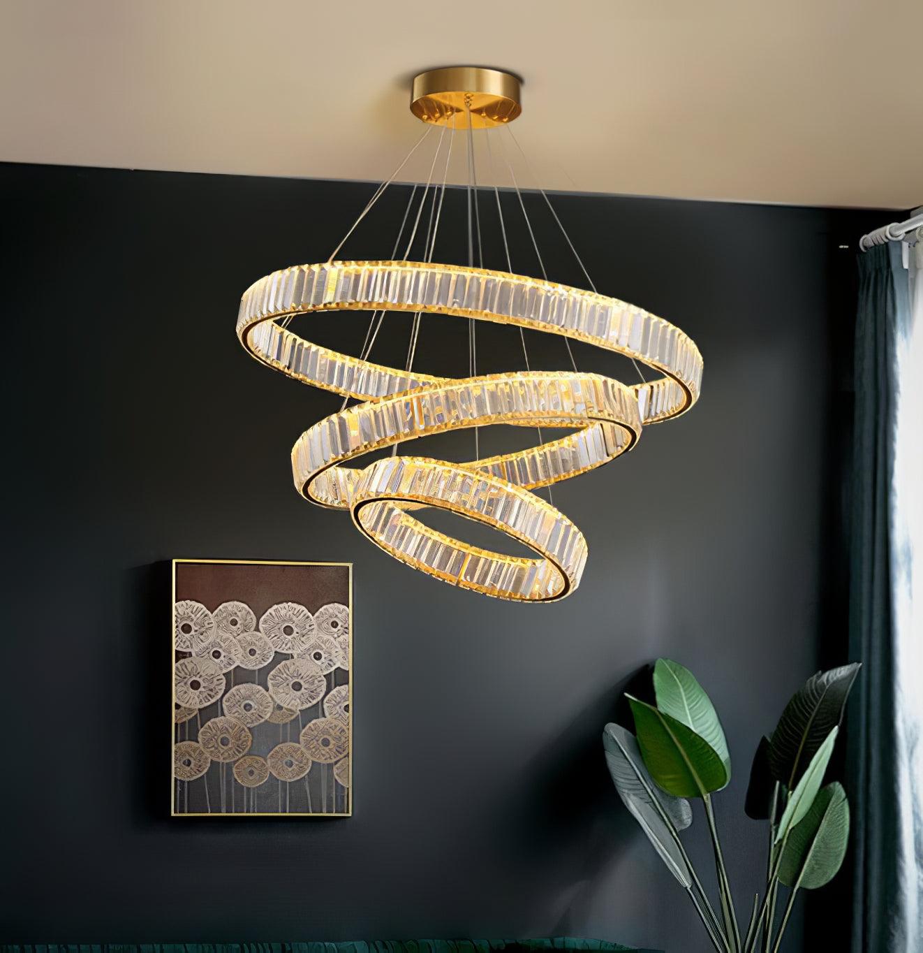 Bertolda Modern Chandeliers - Adjustable Height, Energy Efficient Ligh