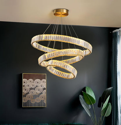 Bertolda Modern Chandeliers - Adjustable Height, Energy Efficient Ligh