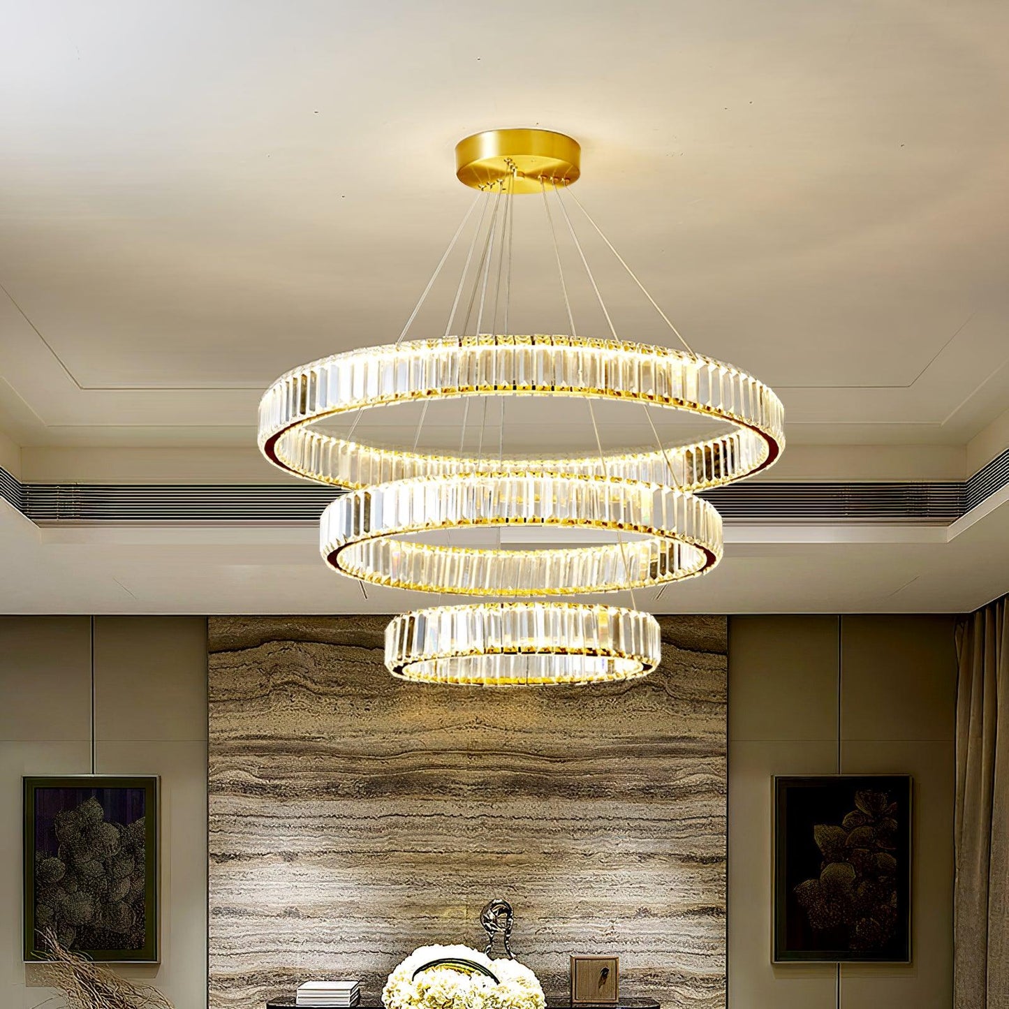 Bertolda Modern Chandeliers - Adjustable Height, Energy Efficient Ligh