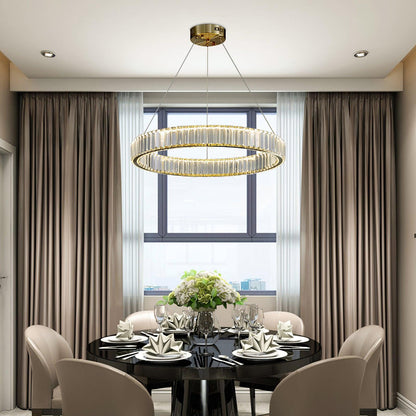 Bertolda Modern Chandeliers - Adjustable Height, Energy Efficient Ligh