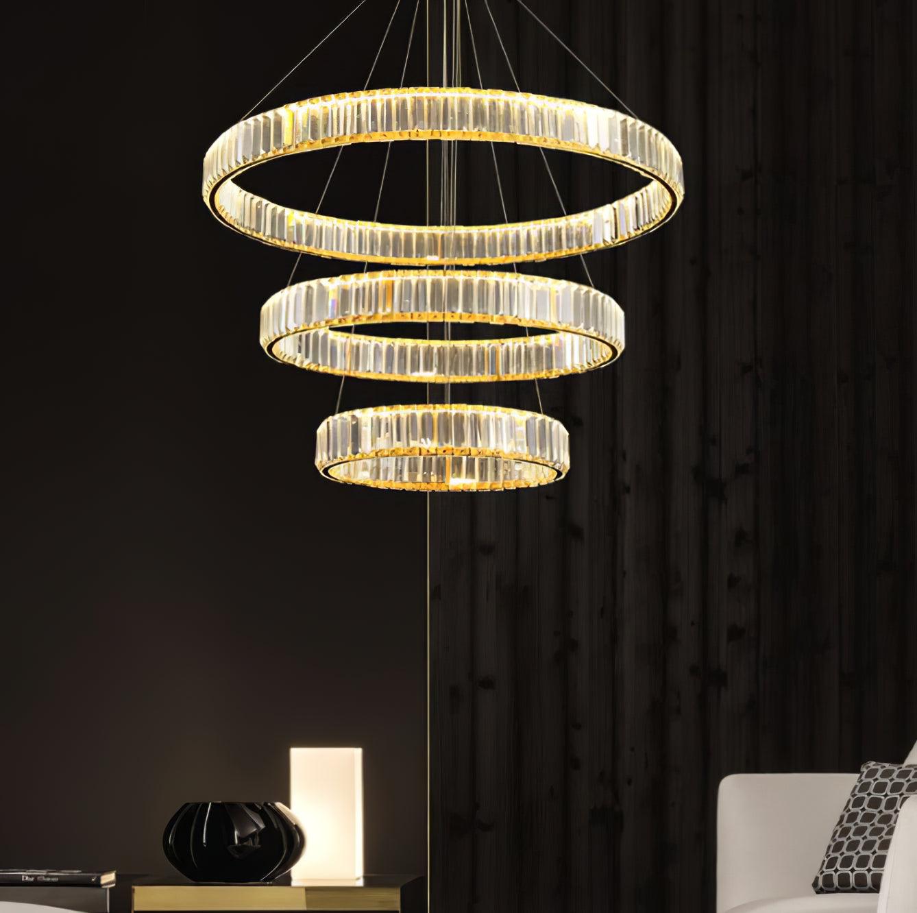Bertolda Modern Chandeliers - Adjustable Height, Energy Efficient Ligh