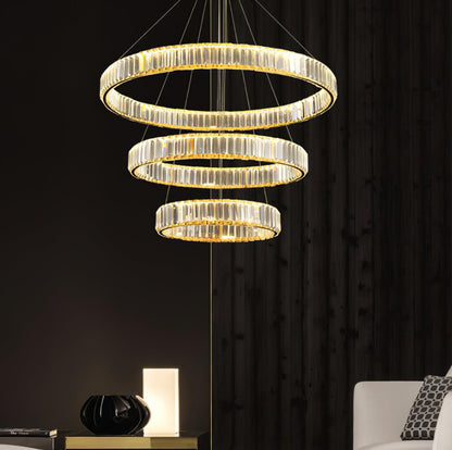 Bertolda Modern Chandeliers - Adjustable Height, Energy Efficient Ligh