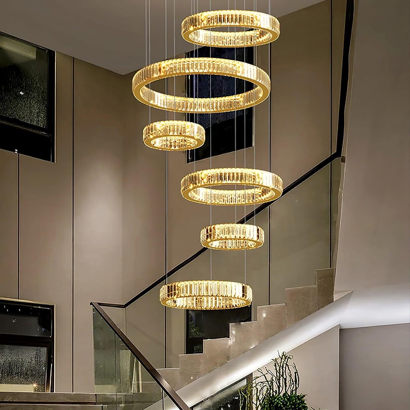 Bertolda Modern Chandeliers - Adjustable Height, Energy Efficient Ligh