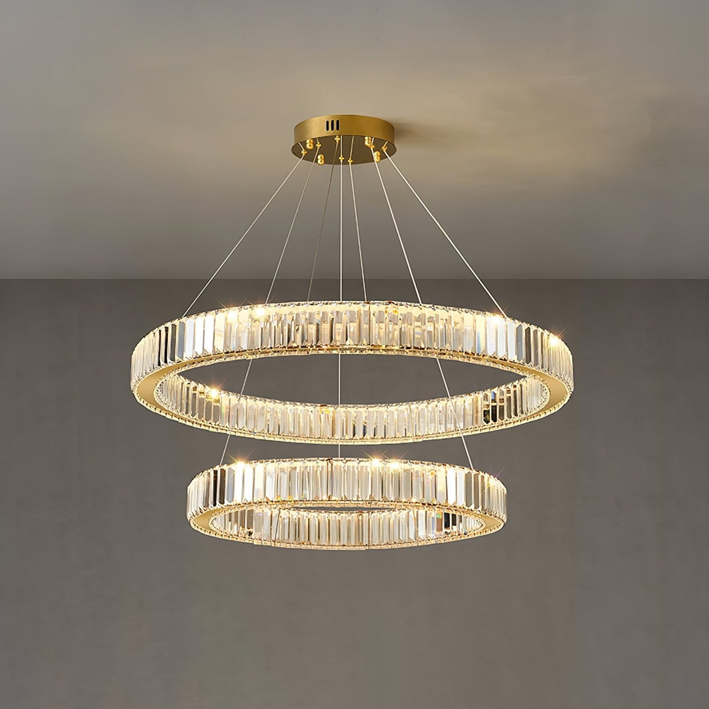 Bertolda Modern Chandeliers - Adjustable Height, Energy Efficient Ligh