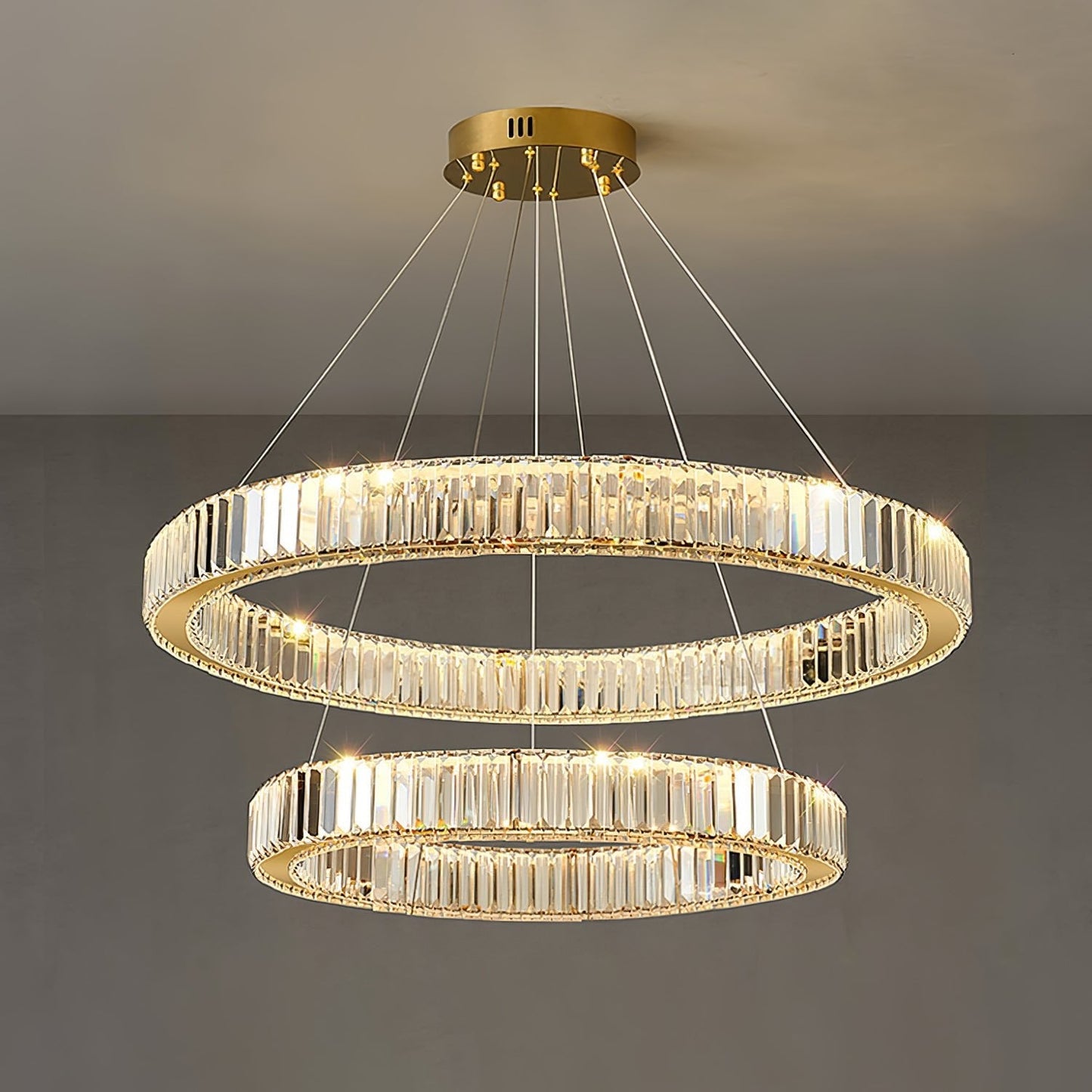 Bertolda Modern Chandeliers - Adjustable Height, Energy Efficient Ligh