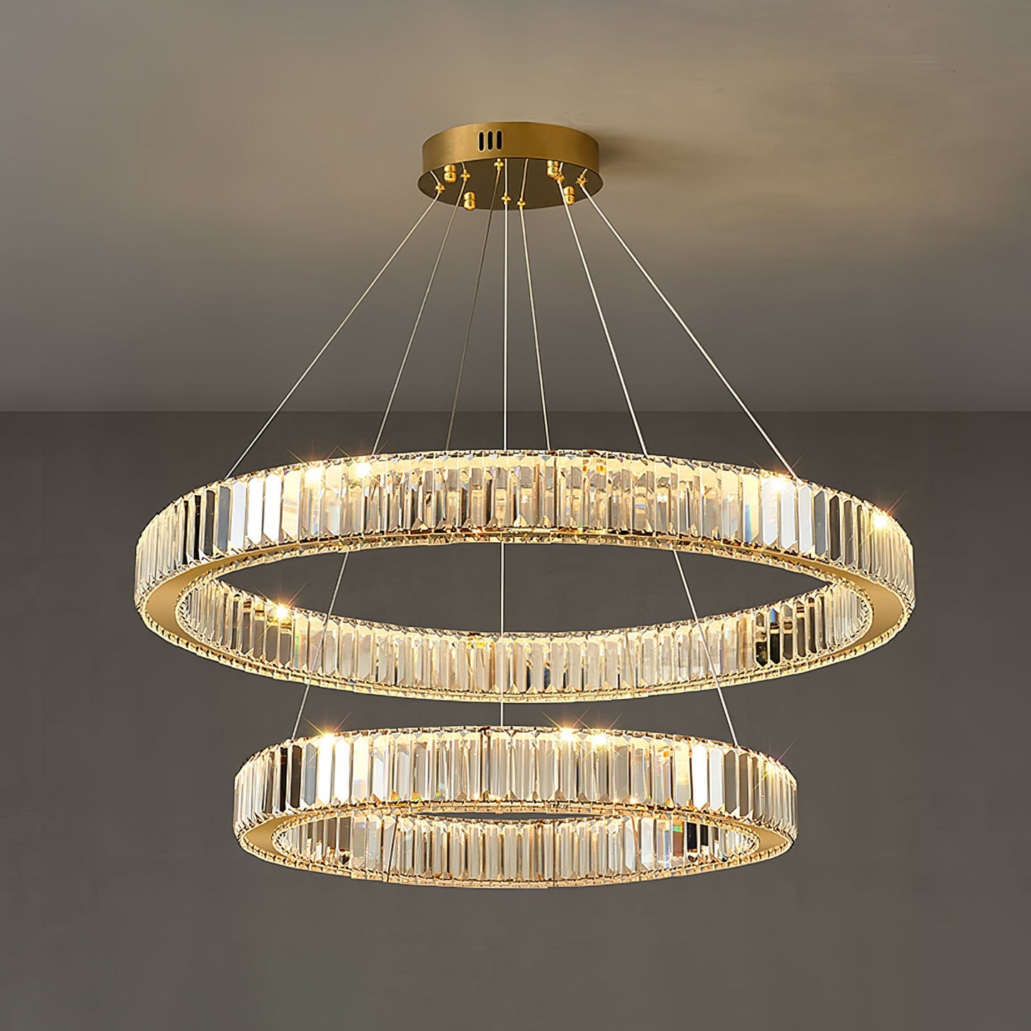 Bertolda Modern Chandeliers - Adjustable Height, Energy Efficient Ligh