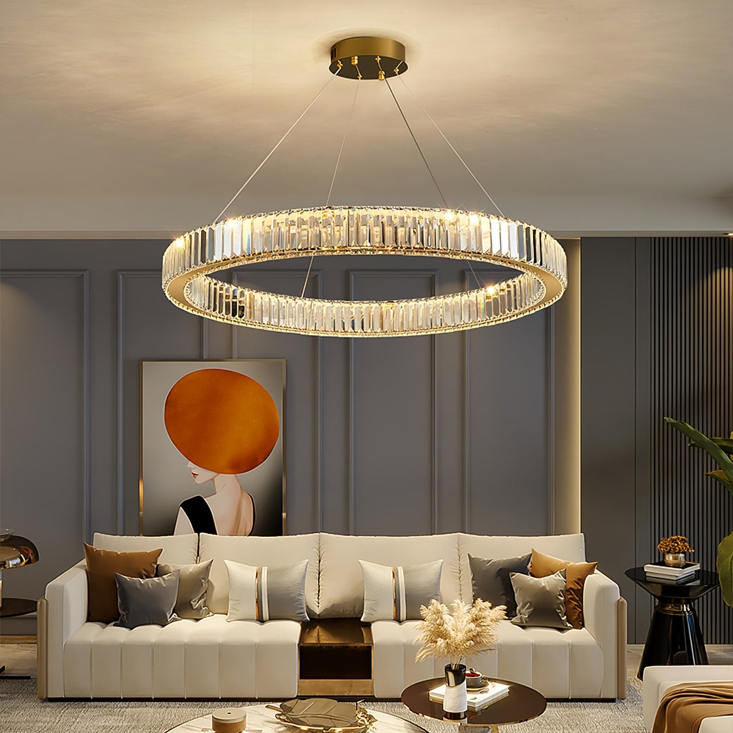 Bertolda Modern Chandeliers - Adjustable Height, Energy Efficient Ligh