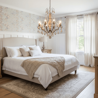 Bessie Chandelier - Elegant Crystal Design with Adjustable Height