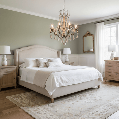 Bessie Chandelier - Elegant Crystal Design with Adjustable Height