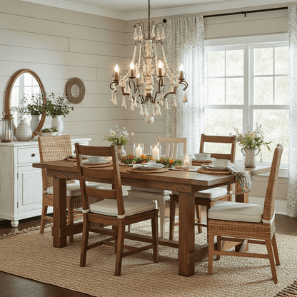 Bessie Chandelier - Elegant Crystal Design with Adjustable Height