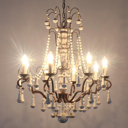 Bessie Chandelier - Elegant Crystal Design with Adjustable Height