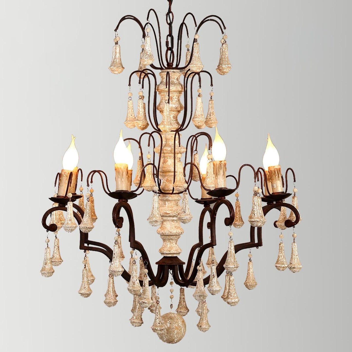 Bessie Chandelier - Elegant Crystal Design with Adjustable Height
