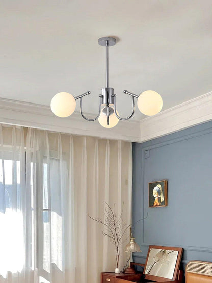 Bianca Chandelier - Elegant Lighting Fixture with Adjustable Height &