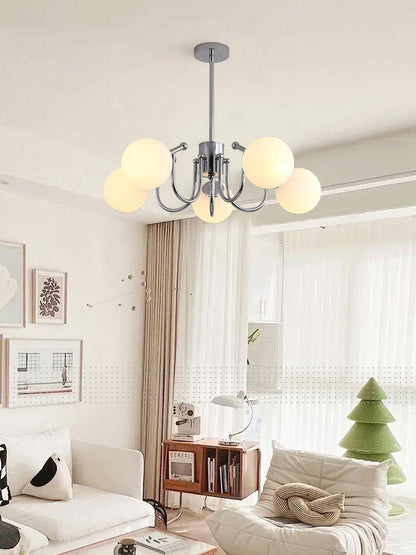 Bianca Chandelier - Elegant Lighting Fixture with Adjustable Height &