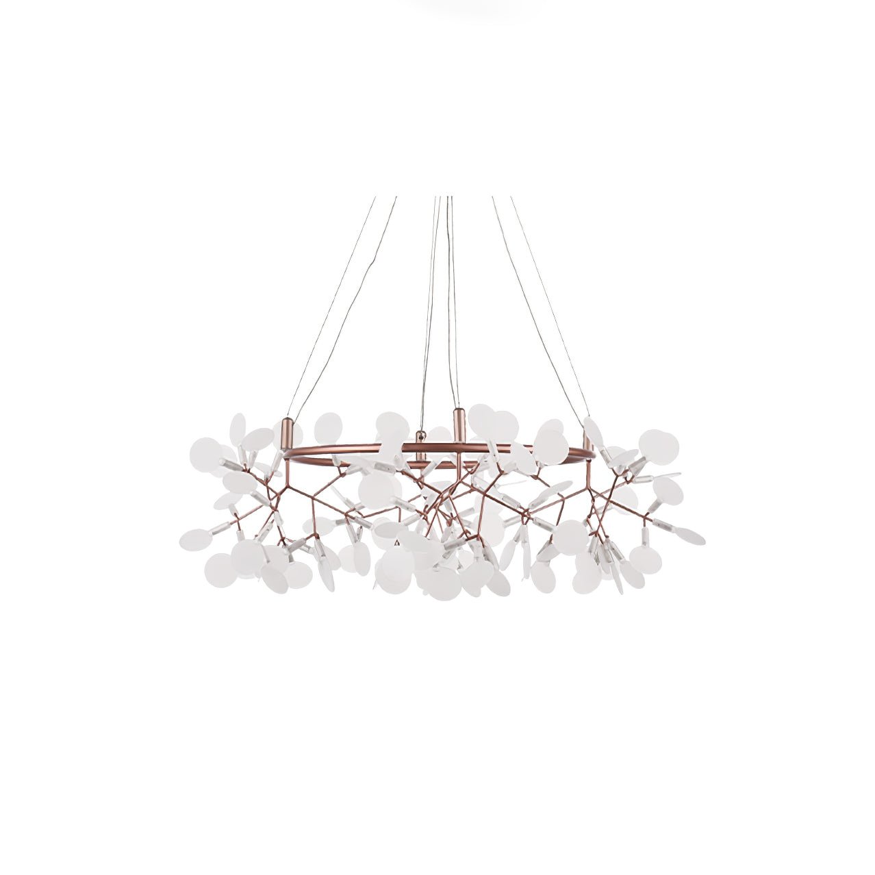 Big O Firefly LED Chandelier - Dimmable, Modern Design, Energy Efficie
