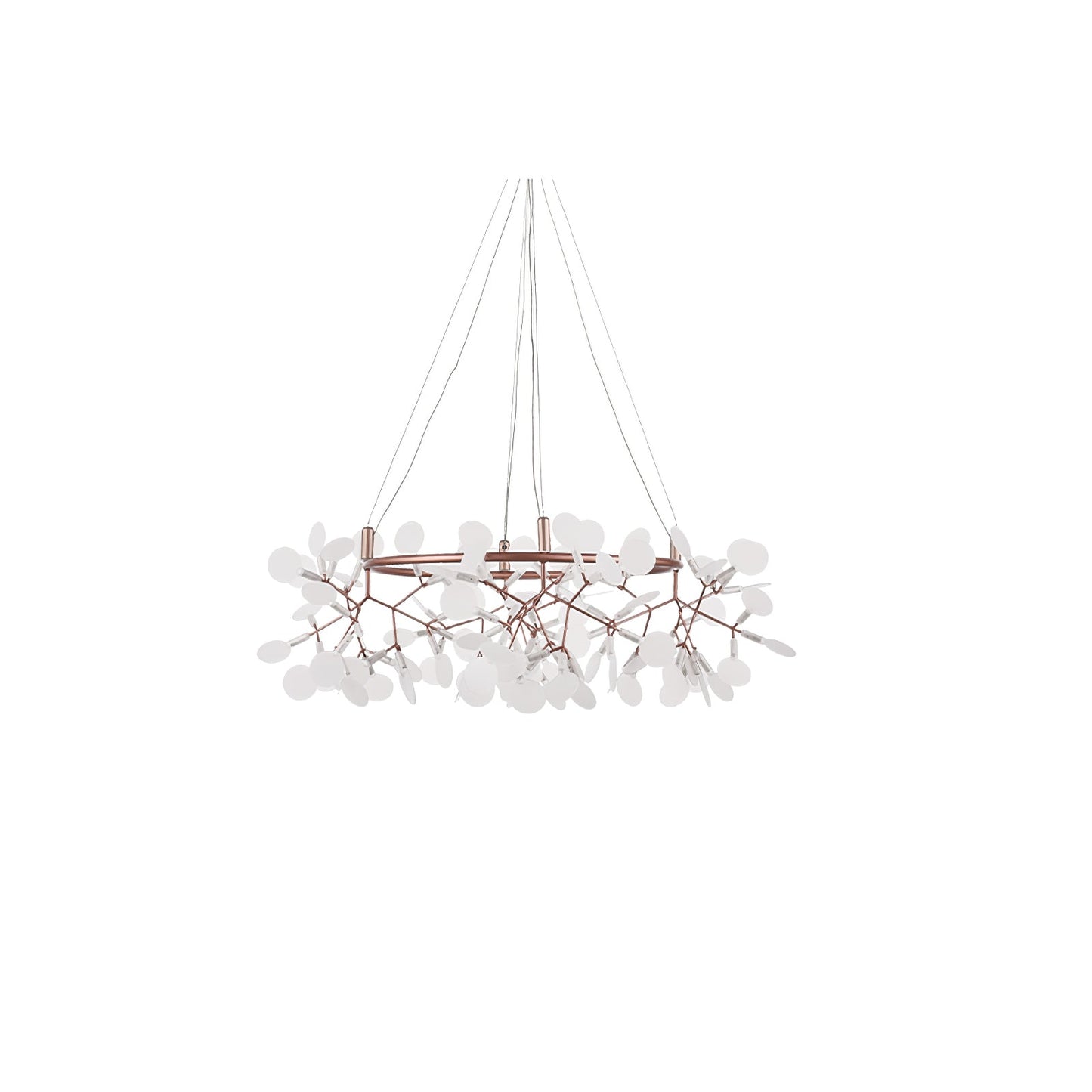 Big O Firefly LED Chandelier - Dimmable, Modern Design, Energy Efficie