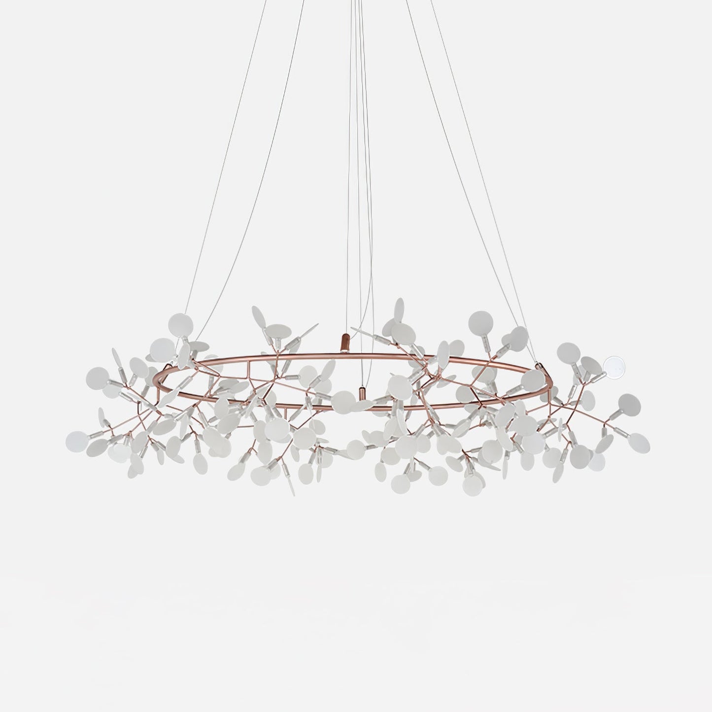 Big O Firefly LED Chandelier - Dimmable, Modern Design, Energy Efficie
