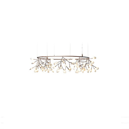 Big O Firefly LED Chandelier - Dimmable, Modern Design, Energy Efficie