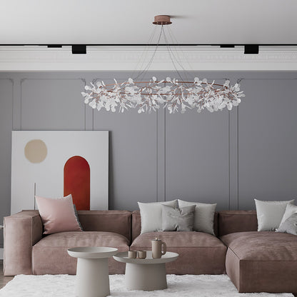 Big O Firefly LED Chandelier - Dimmable, Modern Design, Energy Efficie