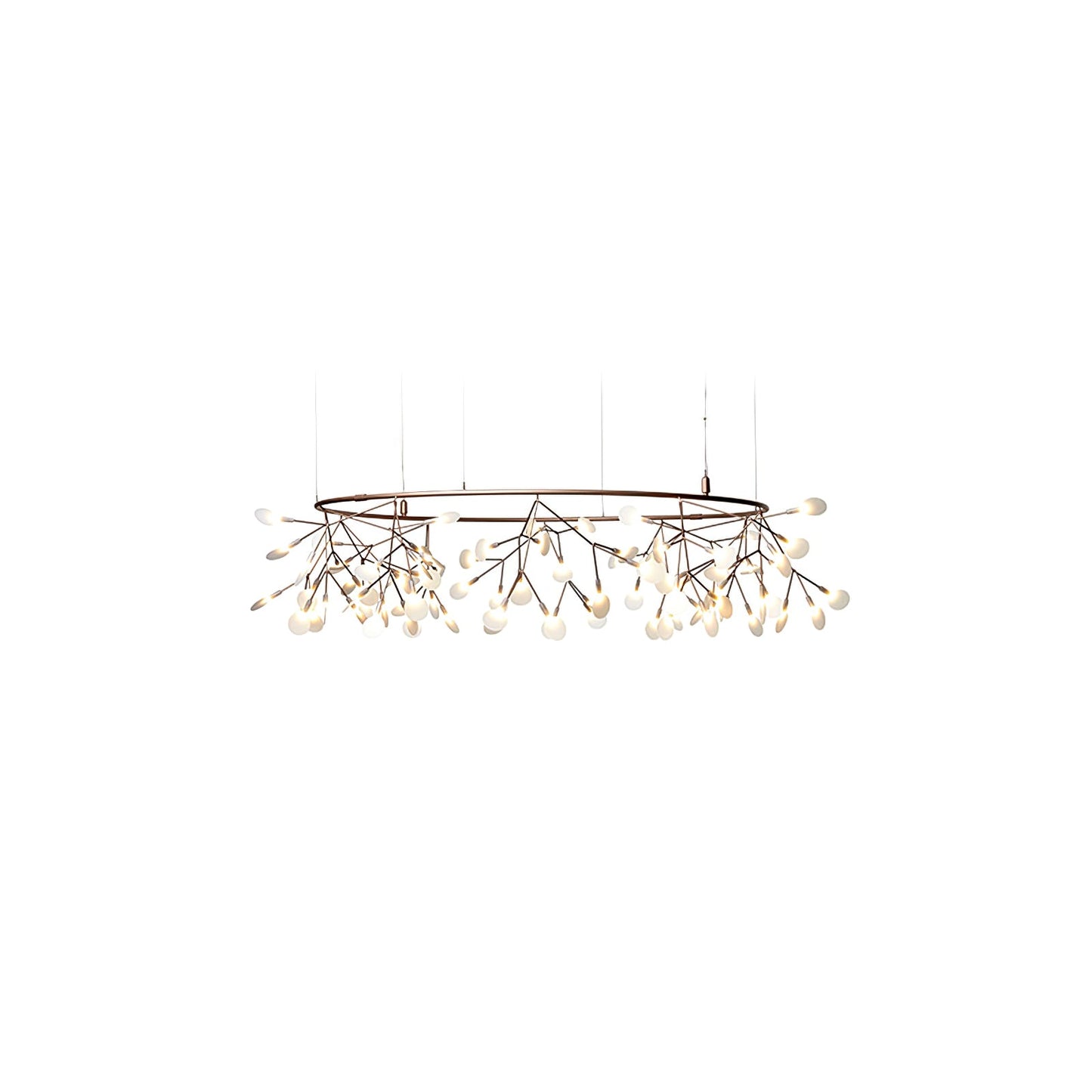 Big O Firefly LED Chandelier - Dimmable, Modern Design, Energy Efficie
