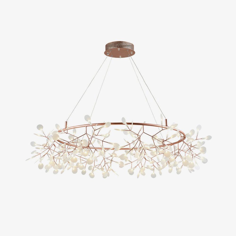 Big O Firefly LED Chandelier - Dimmable, Modern Design, Energy Efficie