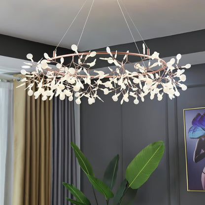 Big O Firefly LED Chandelier - Dimmable, Modern Design, Energy Efficie