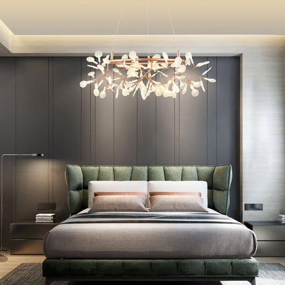 Big O Firefly LED Chandelier - Dimmable, Modern Design, Energy Efficie