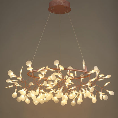Big O Firefly LED Chandelier - Dimmable, Modern Design, Energy Efficie