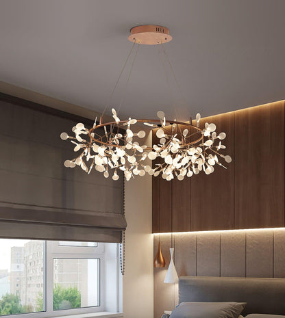 Big O Firefly LED Chandelier - Dimmable, Modern Design, Energy Efficie