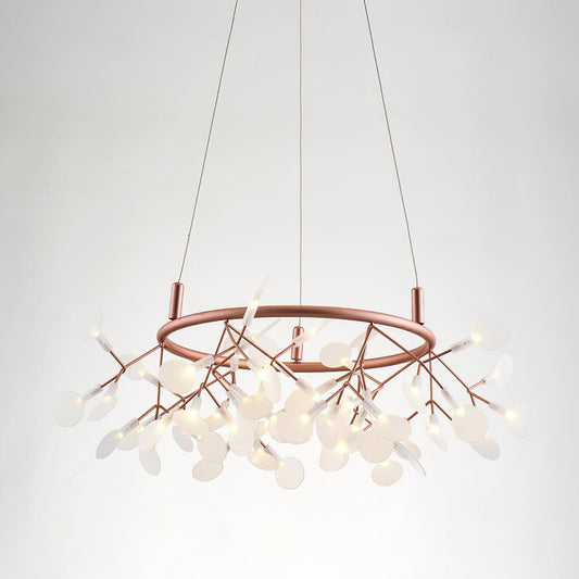 Big O Firefly LED Chandelier - Dimmable, Modern Design, Energy Efficie
