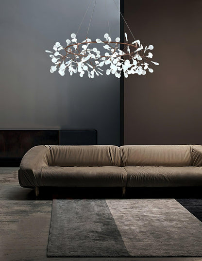 Big O Firefly LED Chandelier - Dimmable, Modern Design, Energy Efficie
