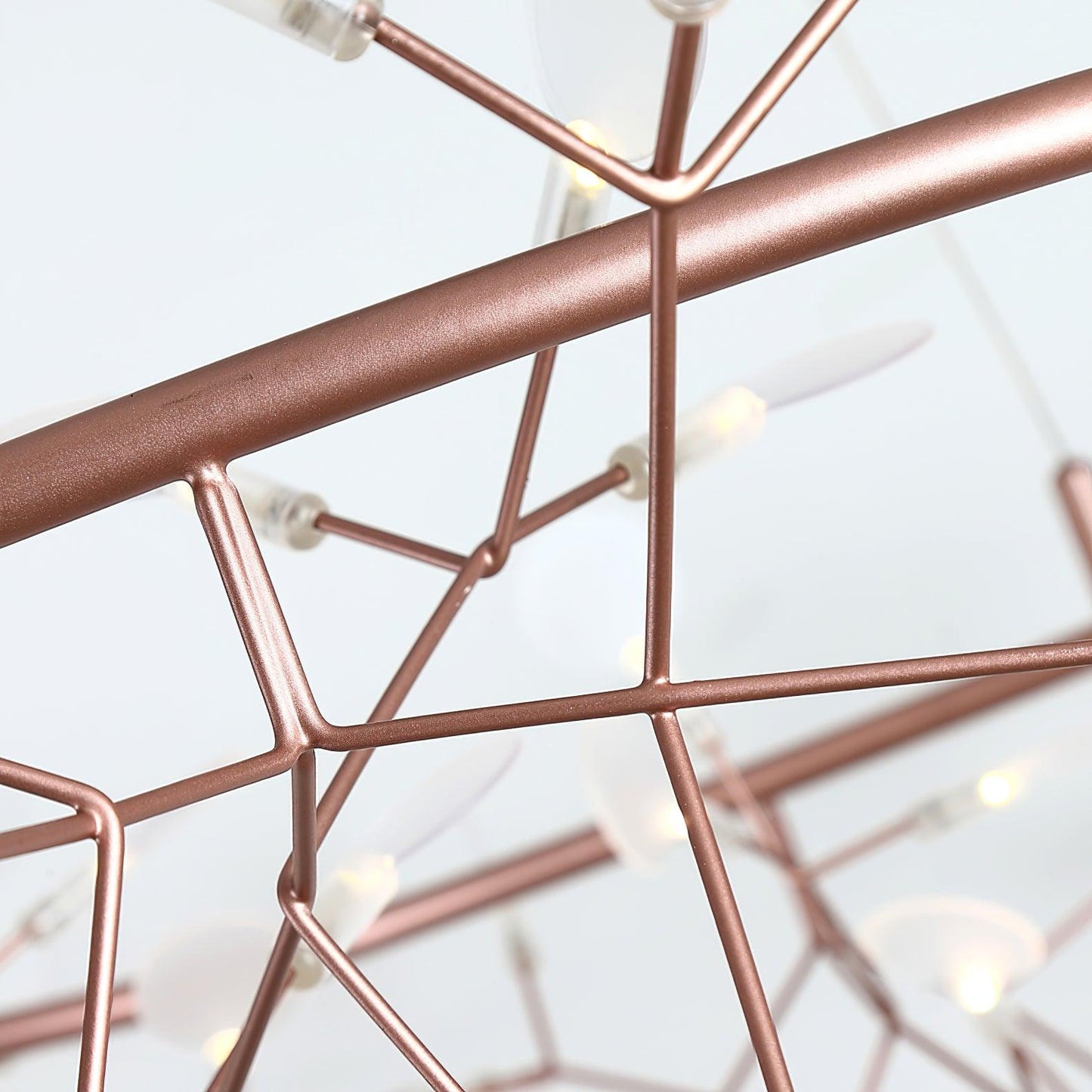 Big O Firefly LED Chandelier - Dimmable, Modern Design, Energy Efficie