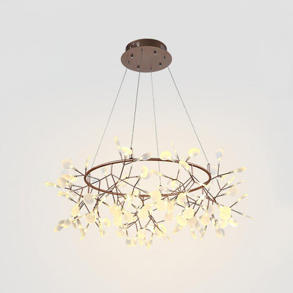 Big O Firefly LED Chandelier - Dimmable, Modern Design, Energy Efficie