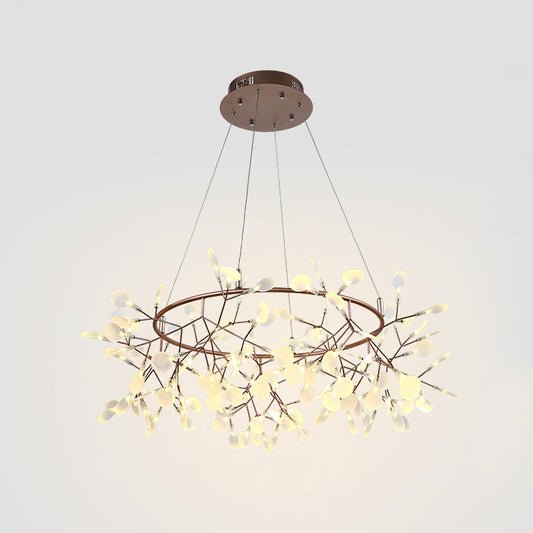 Big O Firefly LED Chandelier - Dimmable, Modern Design, Energy Efficie