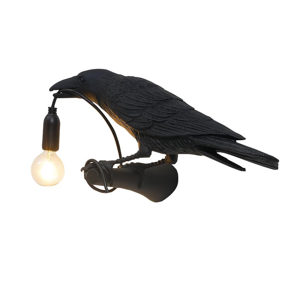 Elegant Bird Wall Light - Energy-Efficient LED, Adjustable Brightness