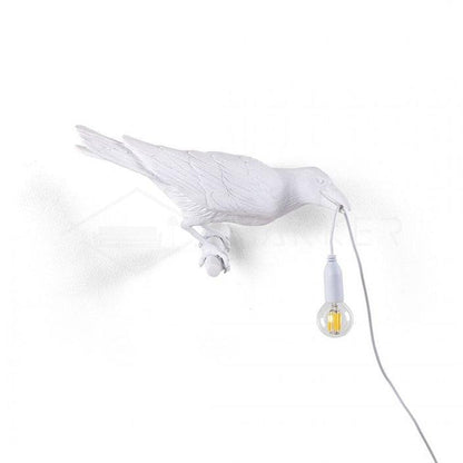 Elegant Bird Wall Light - Energy-Efficient LED, Adjustable Brightness