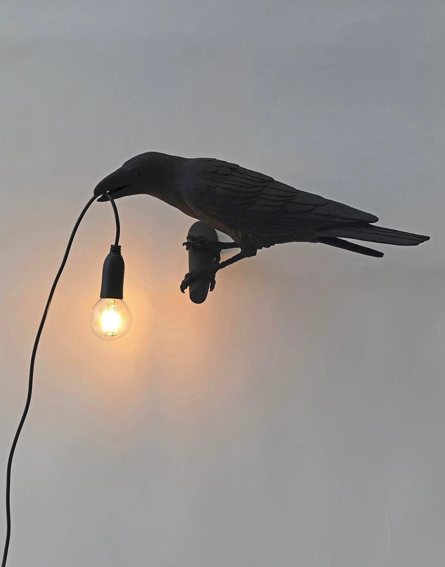 Elegant Bird Wall Light - Energy-Efficient LED, Adjustable Brightness